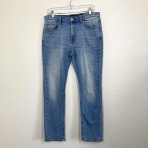 Lucky Brand Jeans Mens 32x30 Blue 410 Athletic Slim Straight Stretch Denim Pants